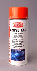 CRC ACRYL RAL 2002 ORANGE SANG EN AEROSOL DE 520 ML / 400 ML