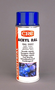 CRC ACRYL RAL 5002 BLEU OUTREMER EN AEROSOL DE 520 ML / 400 ML