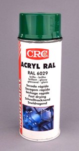 CRC ACRYL RAL 6029 VERT MENTHE EN AEROSOL DE 520 ML / 400 ML