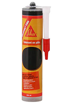 SIKACOLOR PATE NOIR EN CARTOUCHE DE 300 ML - arrêté